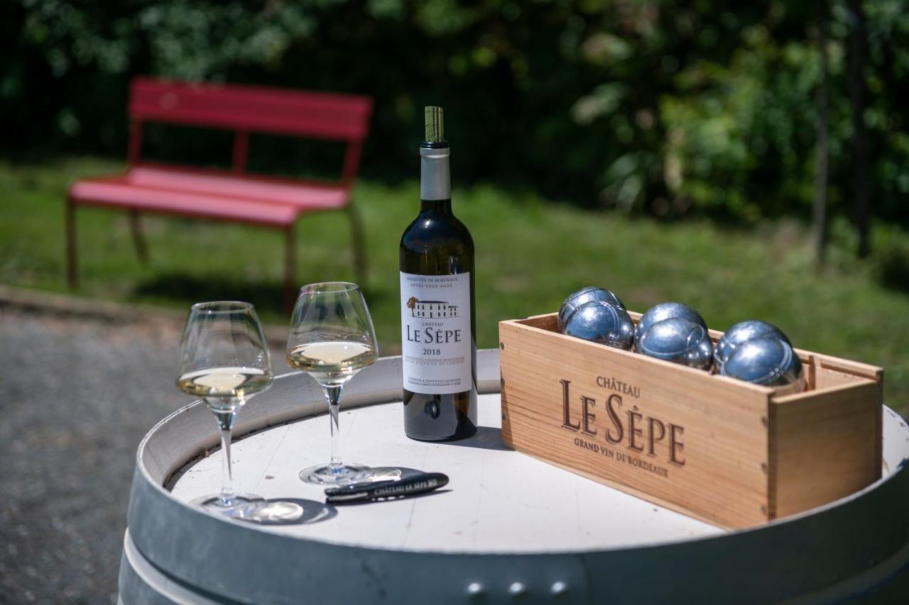 Maison Le Sepe - Vignoble Bio Et Maison D'Hotes Sainte-Radegonde  Zewnętrze zdjęcie